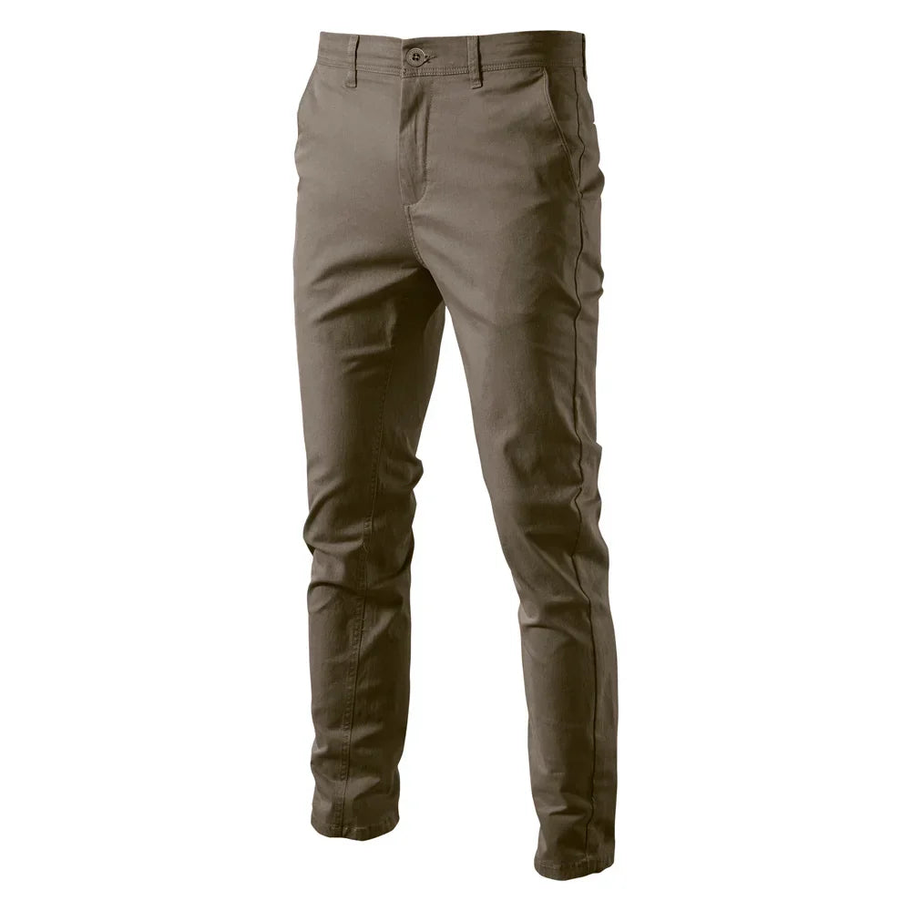Relaxed Fit Cotton Trousers
