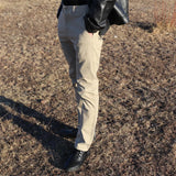 Relaxed Fit Cotton Trousers
