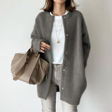 Safia™ | Elegant Wool Cardigan