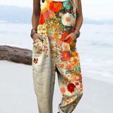 Lila™ | Playful Floral Jumpsuit