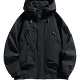 Chic Hooded Overcoat