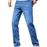 Relaxed Fit Straight Leg Denim Jeans
