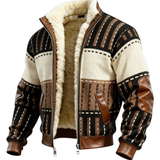 Vintage-Inspired Jacket with Cozy Fleece Lining