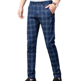 Chic Plaid Trousers