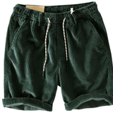 Textured Corduroy Shorts