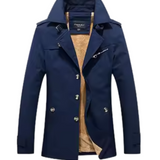 Chic Quilted Trench Coat