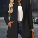 Joliette™ | Stand Collar Single Breasted Tailored Coat