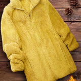 Yara™ | Elegant Zip-Up Fleece Coat