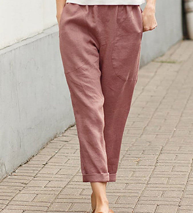 Quinn™ | Elegant Casual Cotton Pants