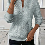 Clio™ | Elegant and Comfortable Zip Pullover