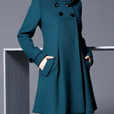 Monty™ | Elegant Warm A-Line High-Neck Winter Coat