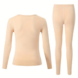 Celestine™ | Crew-Neck Top and Leggings Set