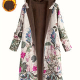 Flora™ | Long Floral Coat