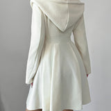 Vianne™ | Wide-Lapel Double-Breasted Fit-and-Flare Coat