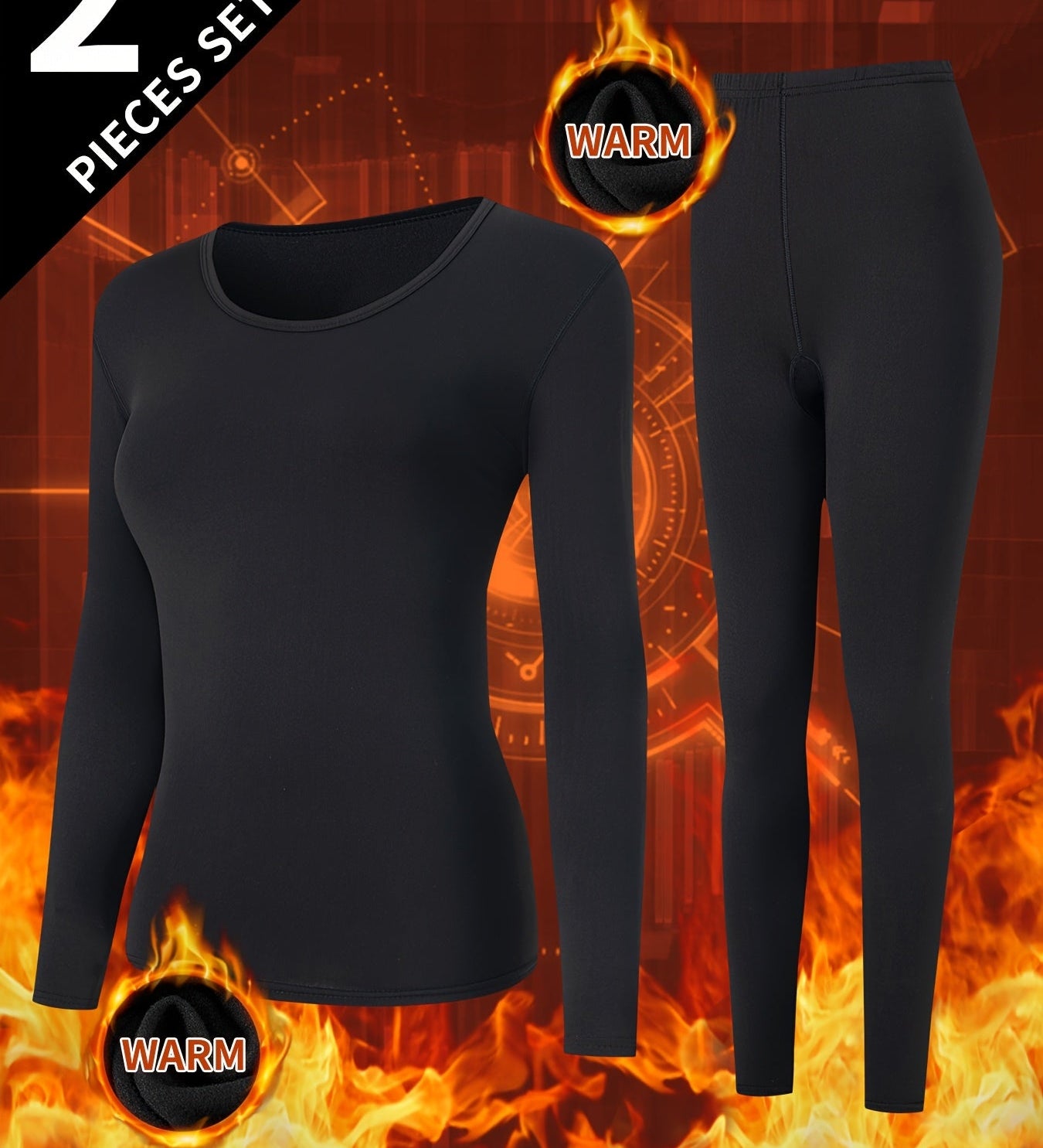 Celestine™ | Crew-Neck Top and Leggings Set