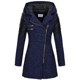 Rosemary™ | Asymmetrical Zipper Coat