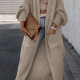 Suri™ | Elegant Deep V-Neck Cardigan - Comfort and Elegance
