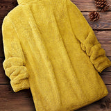 Yara™ | Elegant Zip-Up Fleece Coat