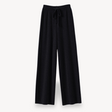Serena™ | Drawstring high-waist wide-leg knit pants