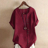 Asymmetrical Button Tunic Top