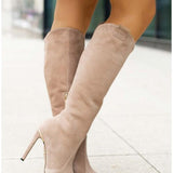 Hélène™ | Elegant High Heel Boots