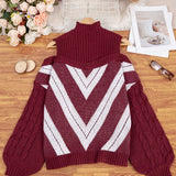 Noa™ | Elegant Off-Shoulder Sweater