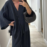 Mélanie™ | Elegant Casual Set in Lightweight Fabric