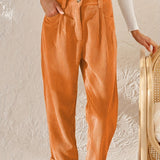 Casual Women's High-Waisted Pants