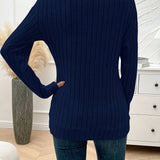 Wilhelmina™ | Cozy Slimming Ribbed V-Neck Sweater