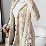 Mel™ | Cozy Hooded Cardigan