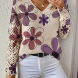 Antonina™ | Elegant V-Neck Sweater