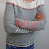 Leila™ | Casual Striped and Color Block Sweater