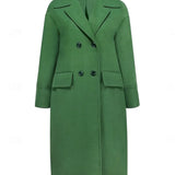 Dami™ | Long Wool Coat + Free Cashmere Scarf