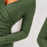 Lucia™ | Elegant Long Sleeve Top