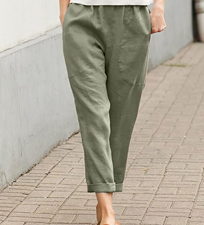 Quinn™ | Elegant Casual Cotton Pants