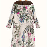 Flora™ | Long Floral Coat