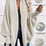 Anisa™ | Elegant Lantern Sleeve Cardigan