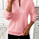 Clio™ | Elegant and Comfortable Zip Pullover