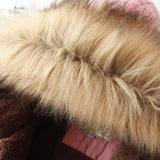 FERONA™ | Elegant Coat with Faux Fur Hood