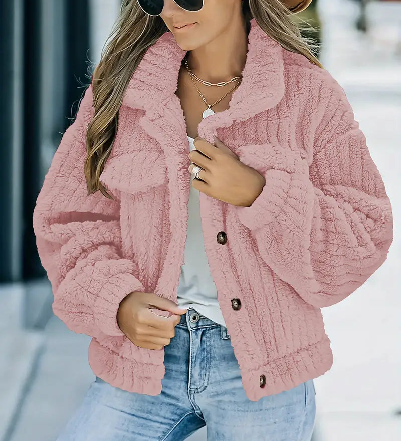 Luna™ | Casual Teddy Jacket
