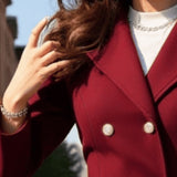 Suzette™ | Double-Breasted Fit-and-Flare Coat