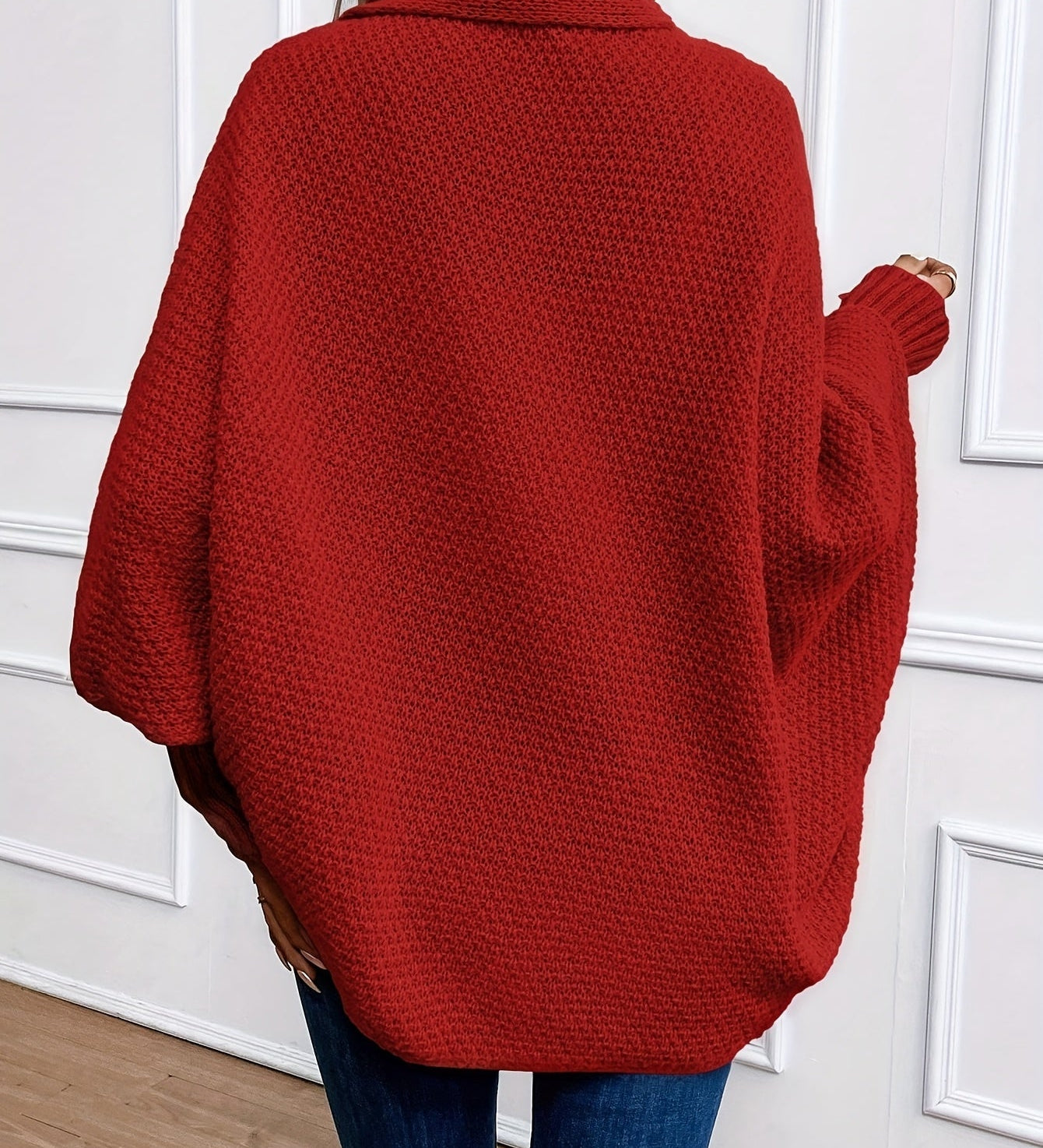 Anisa™ | Elegant Lantern Sleeve Cardigan