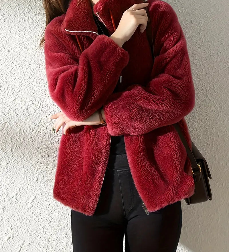Ruby™ | Soft Teddy Jacket