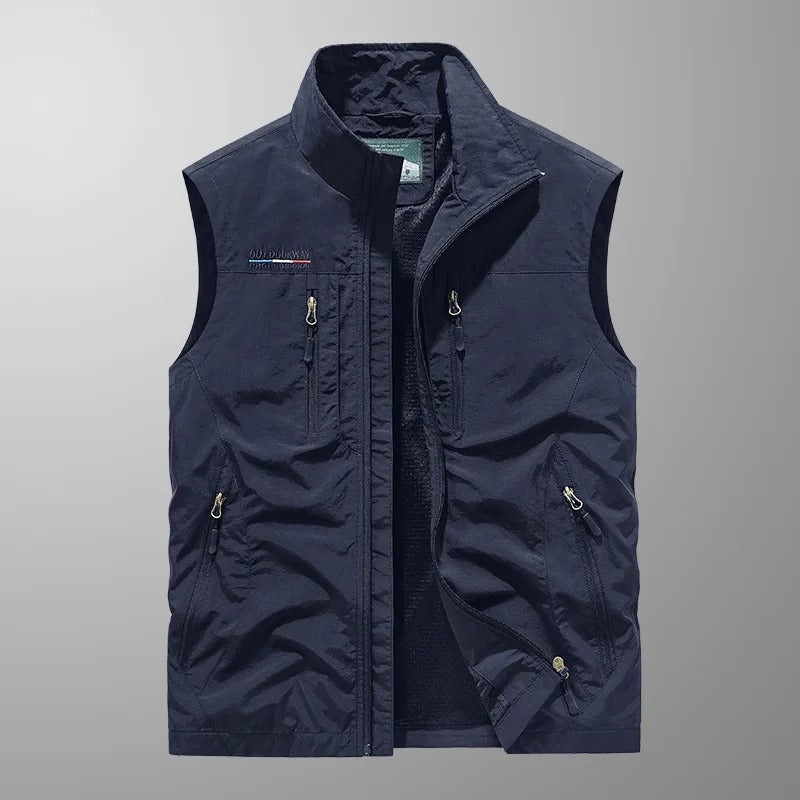Lusitanian Fashion - Lightweight Utility Vest for Enhanced Breathability