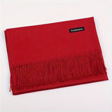 Classic Warm Cashmere Winter Scarf