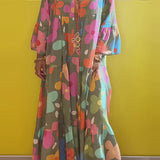 Relaxed Floral Maxi Dress