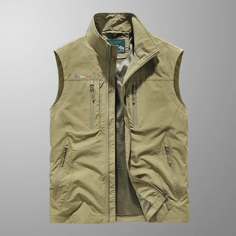 Lusitanian Fashion - Lightweight Utility Vest for Enhanced Breathability