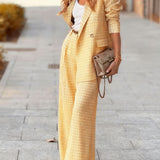 Alexandra™ | Chic Plaid Set - Casual Elegance
