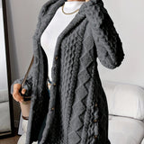 Mel™ | Cozy Hooded Cardigan