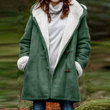 Salma™ | Cozy Fleece-Lined Toggle-Front Duffle Coat